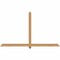 Ekena Millwork Eugene Smooth Timber Gable Bracket, Western Red Cedar, 84"W x 49"H x 3 1/2"D x 3 1/2"F, 14/12 Pitch GBW084X49X0404EUG00SWR - alternate 1